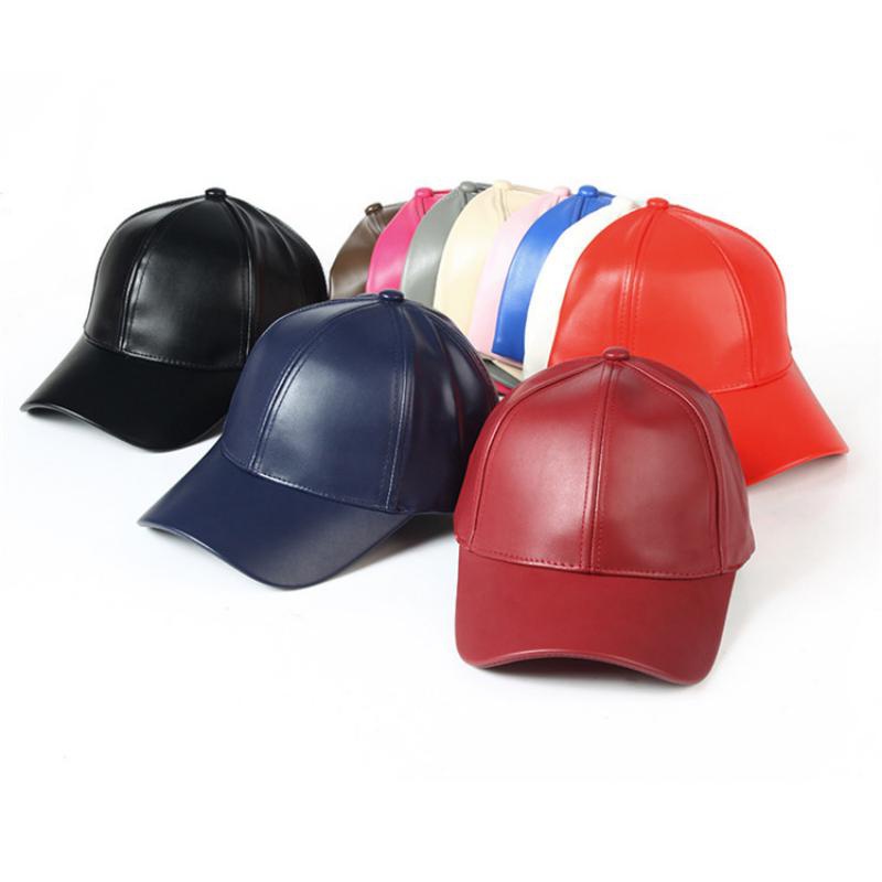 Baseball Cap Structured - 1 adet Unisex katı erkek kadın