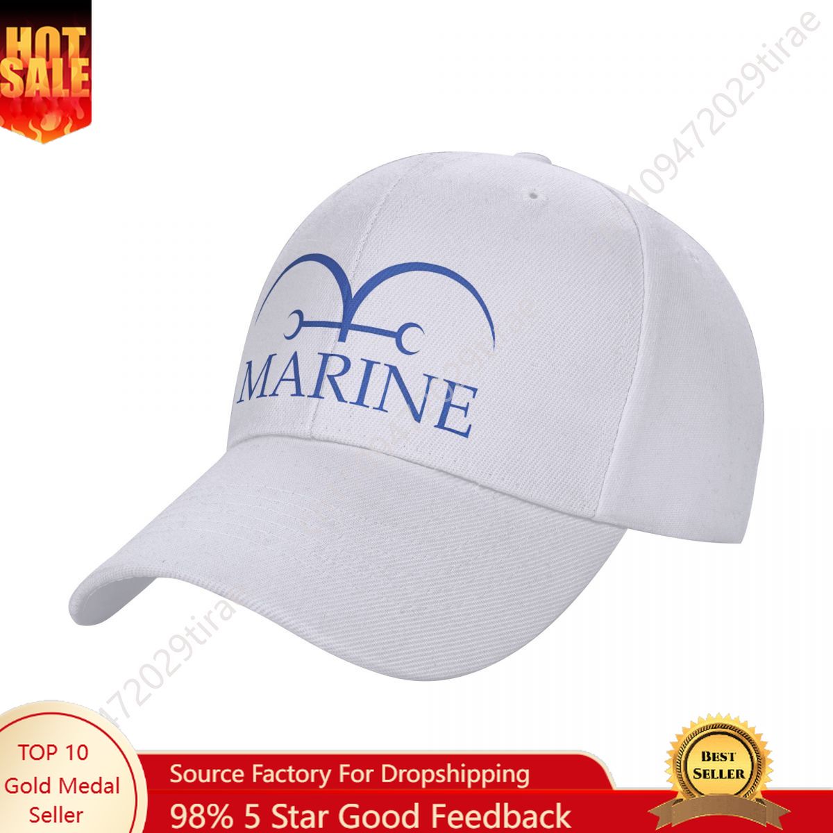 Dad Hat Cotton - Deniz Kuvvetleri Bayrağı Donanma Anime Japonya