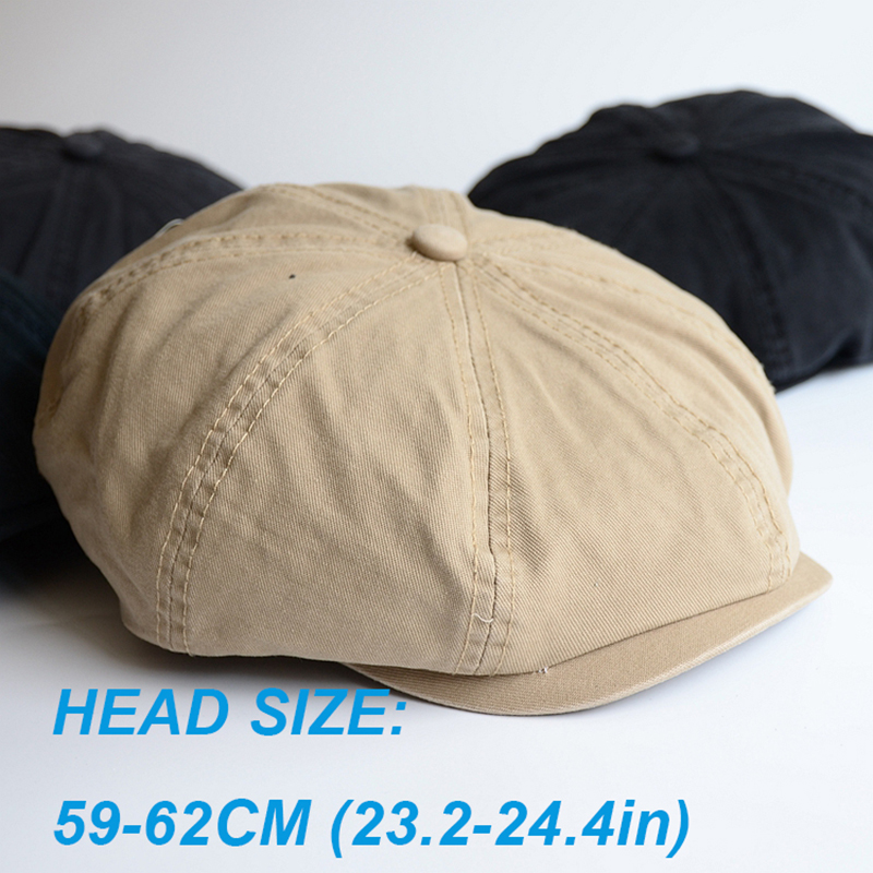 Erkekler büyük kafa Newsboy ka - Dad Hat Cotton incelemesi ve fiyatı