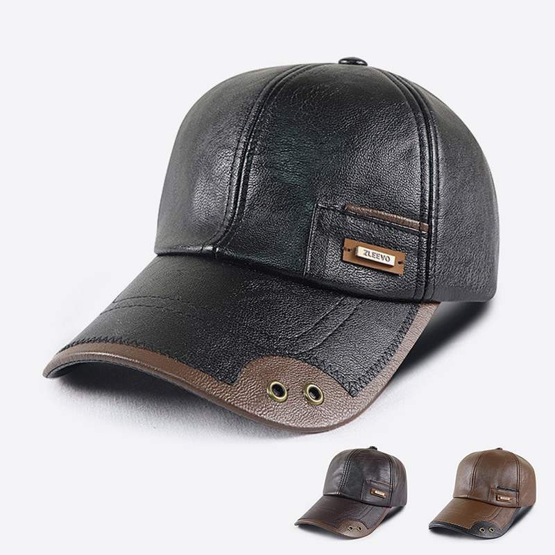 Retro PU Deri Beyzbol Şapkası  - Baseball Cap Structured incelemesi ve fiyatı