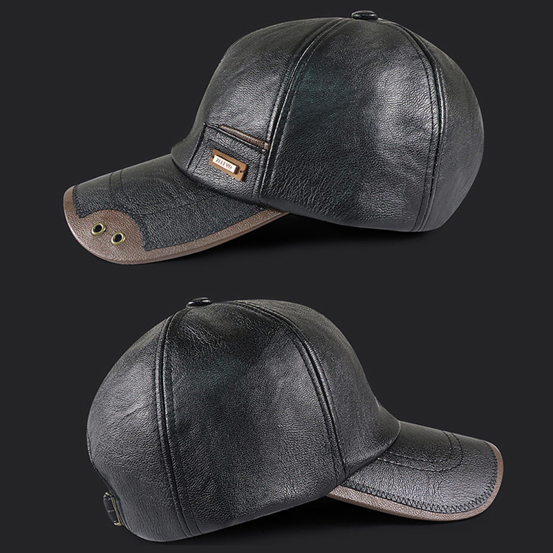 Retro PU Deri Beyzbol Şapkası  - Baseball Cap Structured incelemesi ve fiyatı