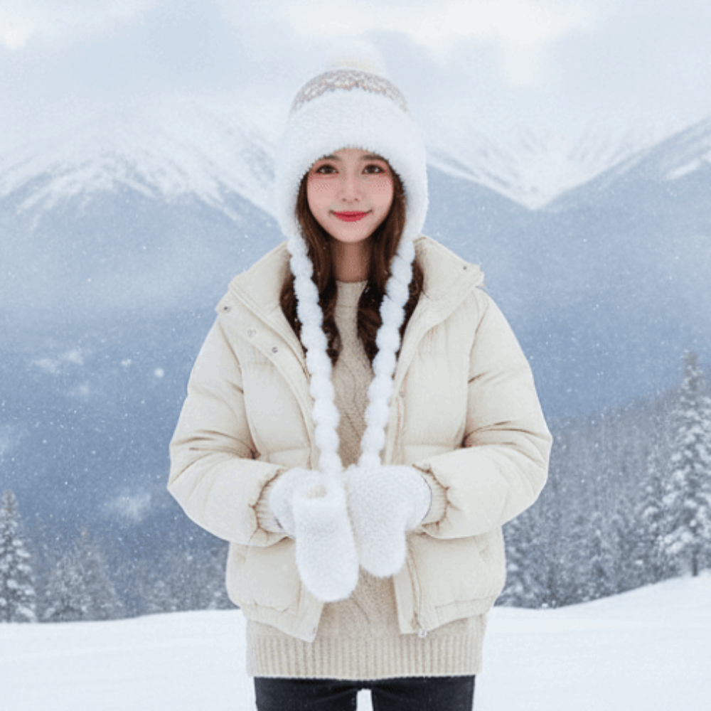 Polar Astarlı Ponponlu Örgülü  - Winter Trapper Hat incelemesi ve fiyatı