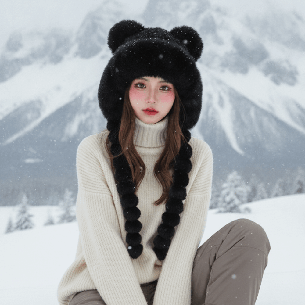 Polar Astarlı Ponponlu Örgülü  - Winter Trapper Hat incelemesi ve fiyatı