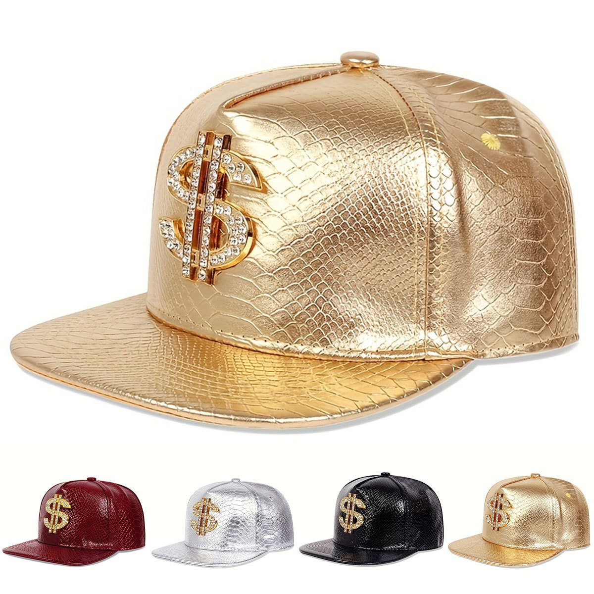 Deri Metalik Dolar Burcu beyzb - Baseball Cap Structured incelemesi ve fiyatı