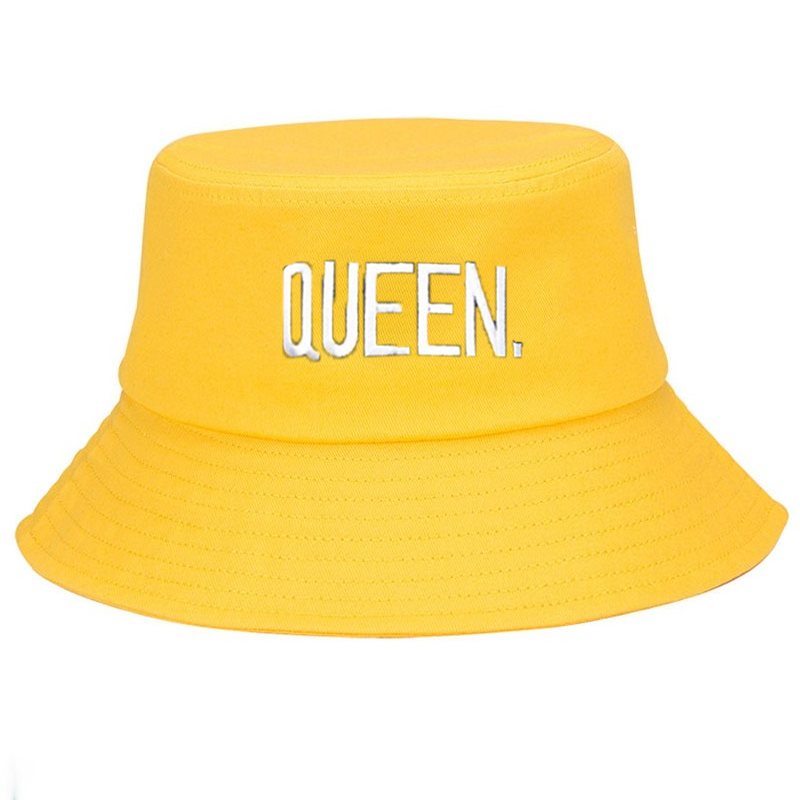 Kraliçe İşlemeli Kova Şapka Öz - Bucket Hat Cotton incelemesi ve fiyatı