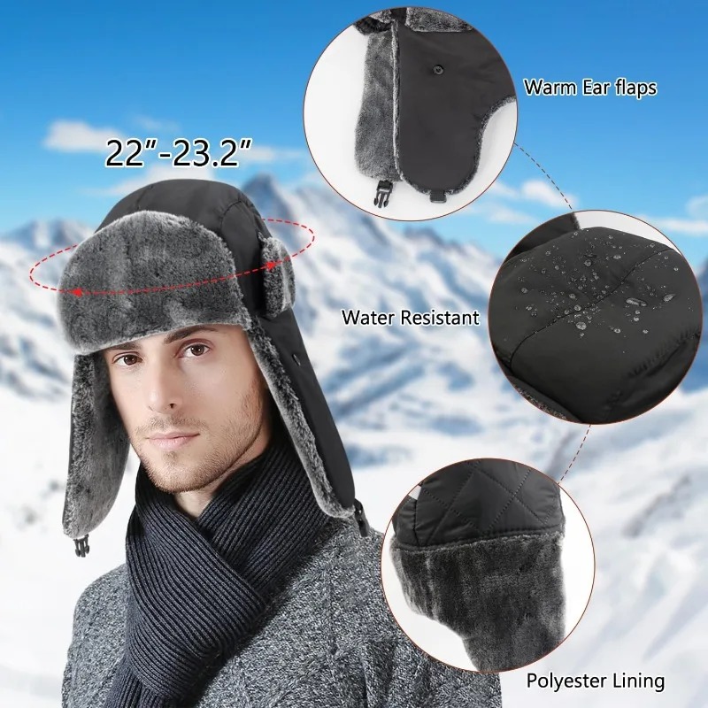 Kar Kayak Ordu Askeri Ushanka  - Winter Trapper Hat incelemesi ve fiyatı