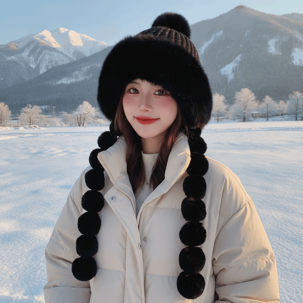 Polar Astarlı Ponponlu Örgülü  - Winter Trapper Hat incelemesi ve fiyatı